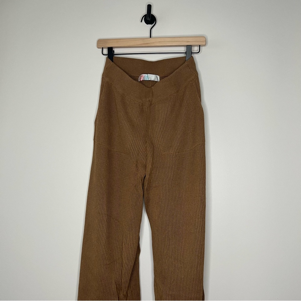 Free People Beach Camel Sweater Pant (S)